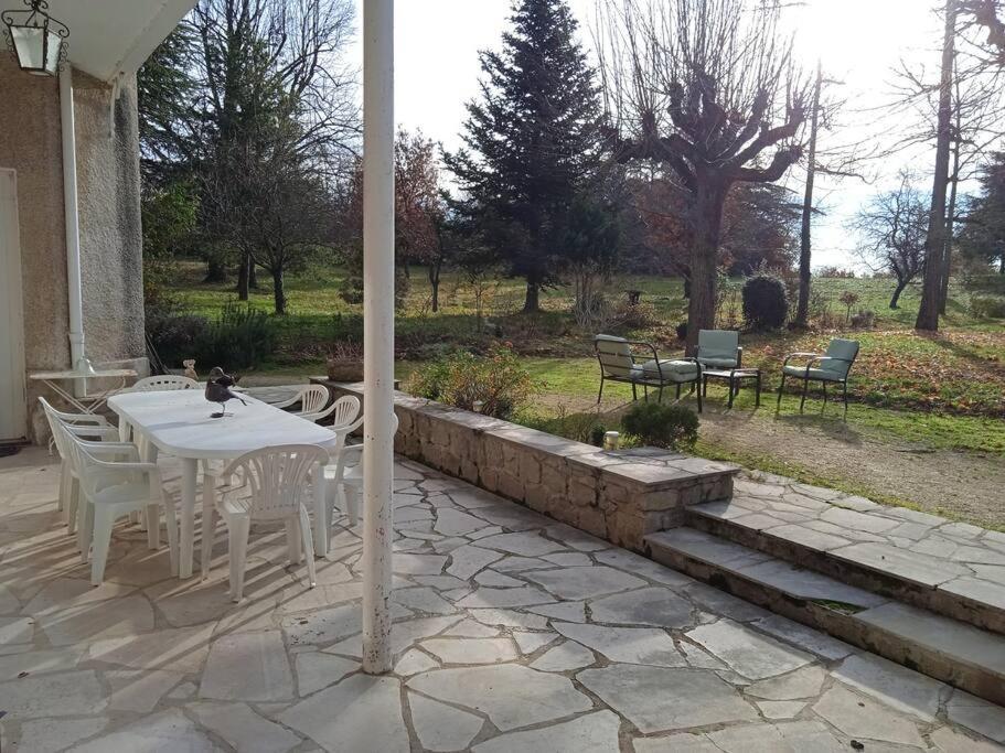 Maison Calme Avec Piscine Entouree De Son Parc Quintenas 외부 사진